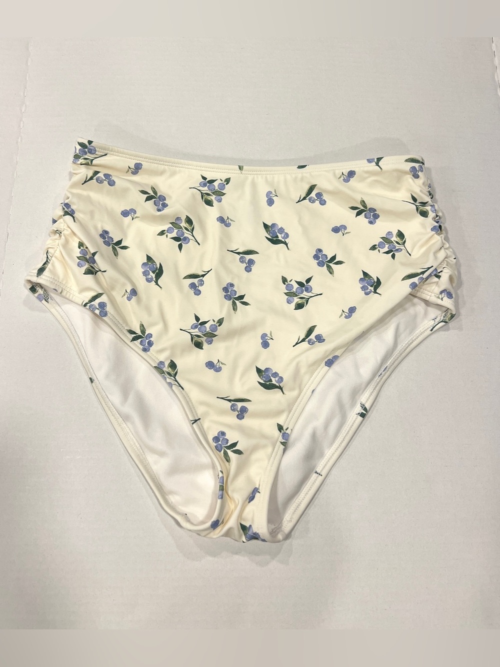 Shade & Shore Blueberries High Rise Bikini Bottoms